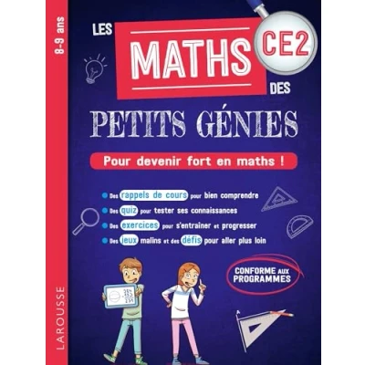 Abbildung von Les maths des PETITS GENIES : Tout le CE2: Pour devenir fort en !