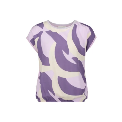 Abbildung von Betty &amp; Co Tshirt print, Damen, Größe: Large, Lilac nature