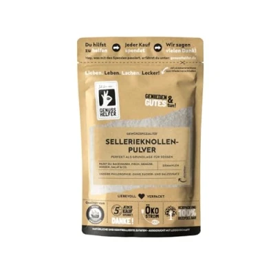 Abbildung von Bremer Gewürzhandel Sellerieknollenpulver, gemahlen, Selleriepulver zum Kochen, ideal für Soßen, 10 x 50g