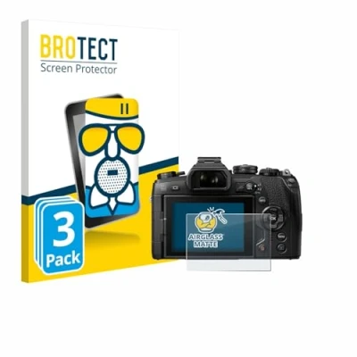 Abbildung von BROTECT Entspiegelungs Schutzglas für Olympus OM D E M1 Mark II/Mark III (3 Stück) Schutz Folie Panzerfolie Glas Matt [Kratzfest 9H, Anti Reflex]