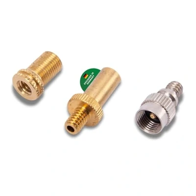 Abbildung von Contec Fahrradschlauch Ventiladapterset Valve Uni je 1 AV,DV,SV, Set