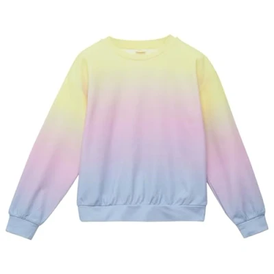 Abbildung von s.Oliver MIT Farbverlauf Sweatshirt für Kinder, Größe: 158/164, Helles zitrone