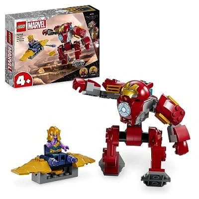 Abbildung von LEGO Marvel IRON MAN Hulkbuster VS. Thanos Actiefiguur Baukästen &amp; Konstruktionsspielzeug für Kinder, Größe: One Size, Multicoloured