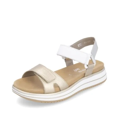 Abbildung von Remonte Riemchen Plateausandalette, Damen, Größe: 42, Bunt Schuhe