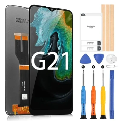 Abbildung von ARSSLY LCD Bildschirm für Nokia G21 TA 1477 1418 / G11 1401 Display Digitizer Ersatz Touchscreen Assembly mit Reparatur Kit (schwarz, 6,5 Zoll)