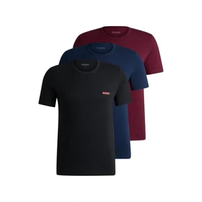 Abbildung von HUGO 3 PACK Unterhemd/shirt, Herren, Größe: Medium, Patterned six