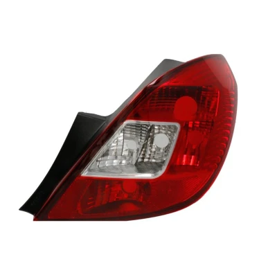 Abbildung von VALEO 043392 Rückleuchte ORIGINAL TEIL rechts Rot ohne Glühlampen Lampenträger OPEL: Corsa D Schrägheck
