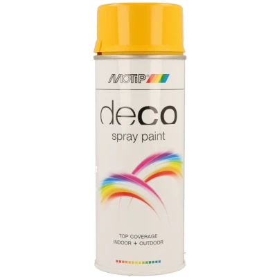 Abbildung von Lack Motip 400ml Mattschwarz