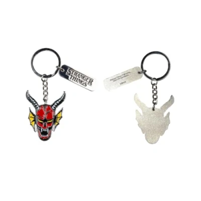 Abbildung von Konix Stranger Things Schlüsselanhänger 4 x cm Metall Hellfire Club Motiv
