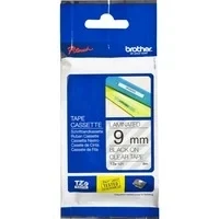 Abbildung von Brother TZe 121 (9 mm) Schwarz bis transparent Tape