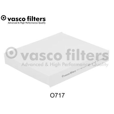 Abbildung von DAVID VASCO O717 Innenraumfilter Partikelfilter 201 177 30 FIAT: Doblo II Kasten / Kombi, Tipo Schrägheck, SUZUKI: SWIFT 4, 5