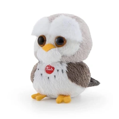 Abbildung von Trudi 51254 Sweet Collection Kleine Eule ca. 9 cm, Größe XXS, Stofftier mit weichen Materialien und liebevollen Details, Plüschtier waschbar, Kuscheltier für Kinder &amp; Babys, Grau/Weiß