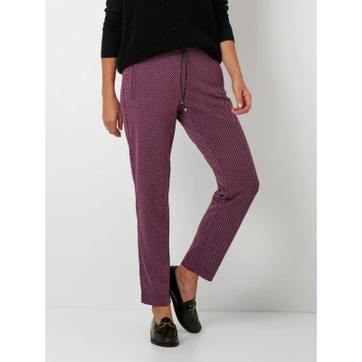 Abbildung von TONI Schlupfhose &quot;Sue Modern Chic&quot;, mit Minimaldessin, aus bi elastischer Qualität