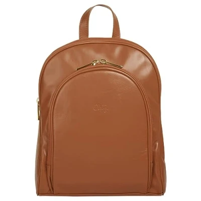Abbildung von Cluty Cityrucksack, echt Leder, Made in Italy