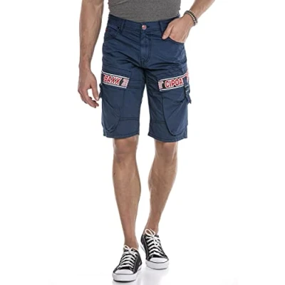 Abbildung von Cipo &amp; Baxx Shorts, Herren, Größe: 29, Navyblue