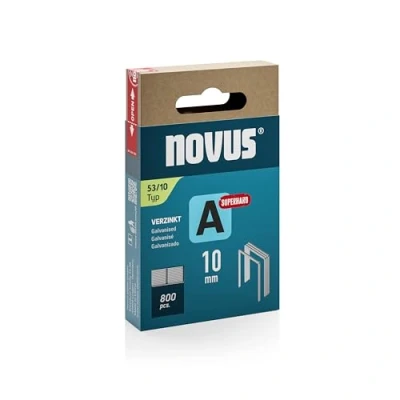 Abbildung von novus Tackerklammern 53/10 Feindraht hart 10 mm