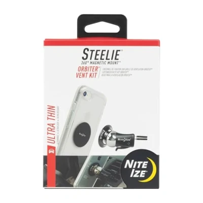 Abbildung von Nite Ize Steelie Orbiter Vent Mount Kit, schwarz