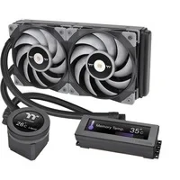 Abbildung von Thermaltake Floe RC Ultra 240 CPU &amp; Memory AIO Liquid Cooler All In One LCD Display Wasserkühlung Gif Dateien 2 * 12cm Lüfter