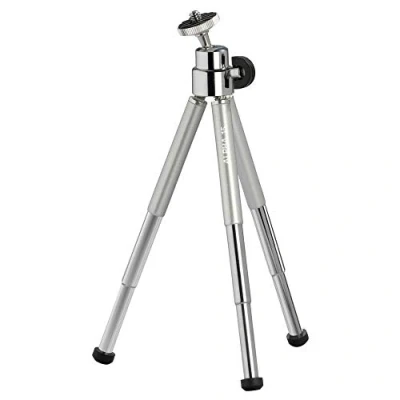 Abbildung von Cullmann 4007134500334 &quot;ALPHA 15&quot; Ministativ mit Kugelkopf silber