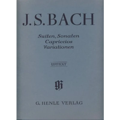 Abbildung von Suiten Sonaten Capriccios Variationen. Klavier: Instrumentation: Piano solo (G. Henle Urtext Ausgabe)