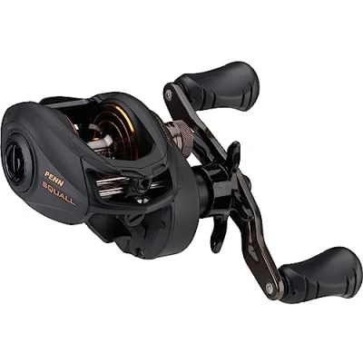 Abbildung von Penn Squall® Low Profile Baitcaster Rolle LH 400 Multirolle