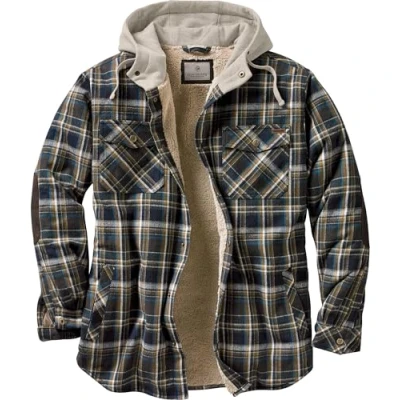 Abbildung von Legendary Whitetails Herren Camp Night Berber Gefütterte Kapuze Flanell Langarm