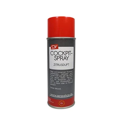 Abbildung von SDV Chemie Cockpitspray Zitrusduft 6X 400ml Cockpit Pflege Reiniger Auto Car