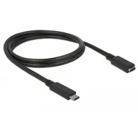 Abbildung von DeLock USB3.1 Kabel Gen1 USB C Verlängerung Digital/Daten, 85533