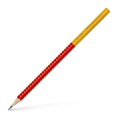 Abbildung von Faber Castell 517022 Bleistift Grip 2001 Two Tone, Rot, 1 Stück