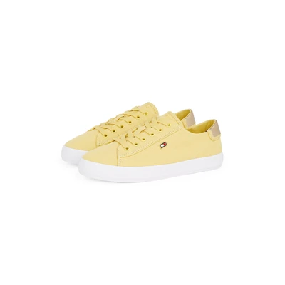 Abbildung von Tommy Hilfiger VULC LACE UP Sneaker low, Damen, Größe: 35, Meringue Schuhe