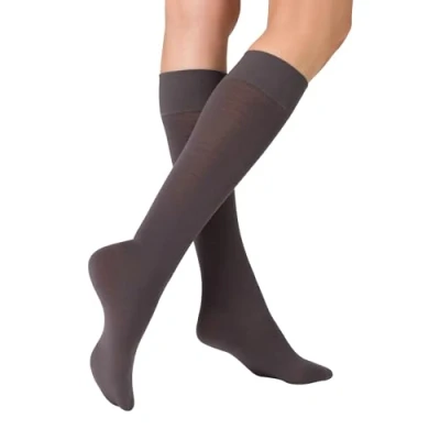 Abbildung von KUNERT Damen Kniestrümpfe Sensual Merino atmungsaktiv 150 DEN Antracite 8140 35 38