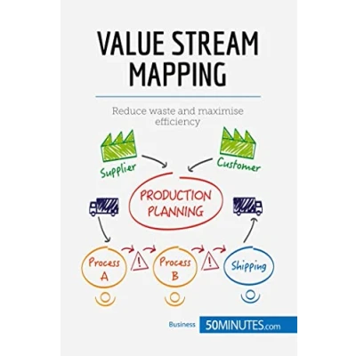 Abbildung von Value Stream Mapping: Reduce waste and maximise efficiency (Management &amp; Marketing)
