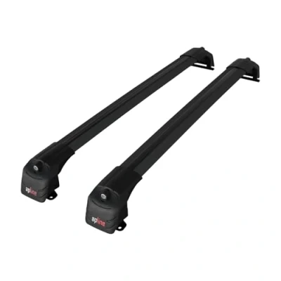 Abbildung von acpar Kompatibel mit Honda CR V 2 2002 2006 ACE Relingträger Dachträger Auto Gepäckträger Schwarz Aluminium Stangen