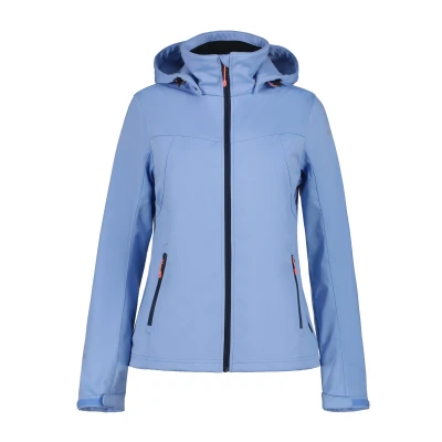 Abbildung von Icepeak Boise Softshelljacke, Damen, Größe: 40, Light blue