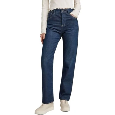 Abbildung von G Star Damen Viktoria High Straight Jeans, Blau (worn in aster blue D23959 D503 G115), 30W / 30L