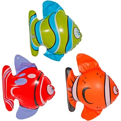 Abbildung von Aufblasbare Fische 3 Stücke
