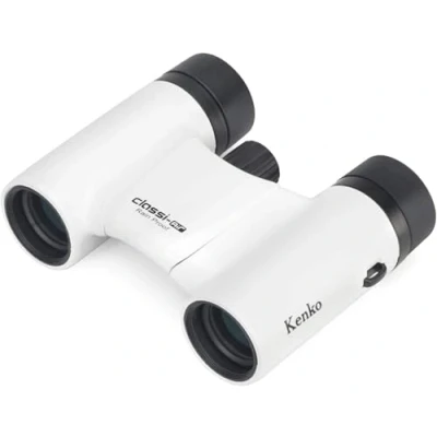 Abbildung von Kenko Fernglas Classi Air 8x21 DH, Dachprisma, leichtes, faltbares &amp; kompaktes Design, Mehrschichtvergütung, Weiß 021385