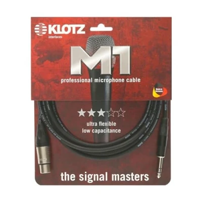 Abbildung von Klotz M1 Prime XLR Fem/Klinke 10 Meter Symmetrisch