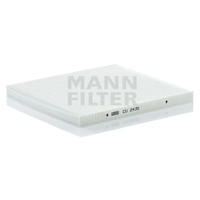 Abbildung von MANN FILTER CU 2435 Innenraumfilter Partikelfilter 235 223 17,5 RENAULT: GRAND SCENIC 2, MEGANE 2 Coupe Cabriolet