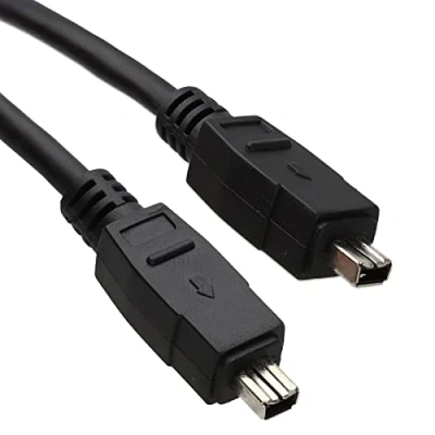Abbildung von Firewire IEEE 1394 DV Kabel 4 Zum Polig 5 m Ausgang Laptop [5 Meter/5m]