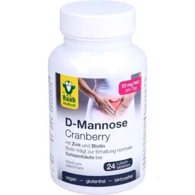 Abbildung von D mannose cranberry Lutschtabletten