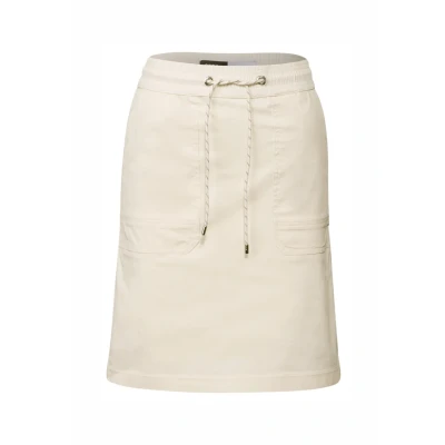 Abbildung von Cecil MIT Feinen Streifen Bleistiftrock, Damen, Größe: Small, Beige