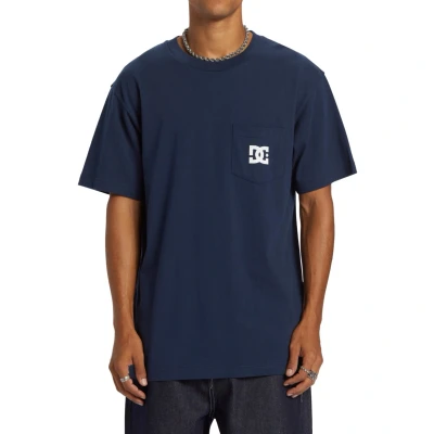 Abbildung von DC Shoes STAR Pocket HSS Tshirt print, Größe: Large, Btk0 dress blues