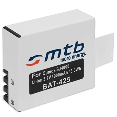 Abbildung von 1x Akku für Qumox SJ5000(+), SJ5000X, SJ4000(+)… / SJCam M10(+), X1000 … DBPower EX4000 s. Liste