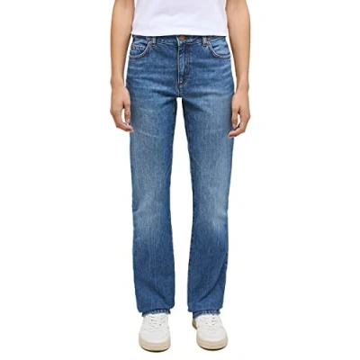 Abbildung von Mustang Crosby Jeans Bootcut, Damen, Größe: 33x34, Blau