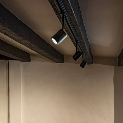 Abbildung von SLV BIMA LED Strahler 1 Phasen, Dreh und schwenkbarer Schienen Strahler, Deckenleuchte, Schienensystem, InnenleuchteGU10, rund, schwarz matt, inkl. 1Phasen Adapter