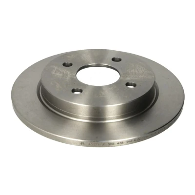 Abbildung von BOSCH 0 986 478 344 Bremsscheibe 252,7 10,2 4 107,95 voll geölt FORD: FIESTA 5, Focus Mk1 Kasten / Kombi, Kombi