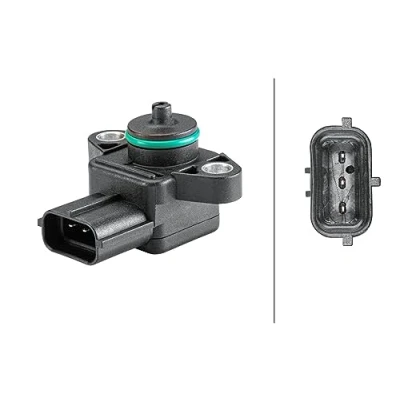 Abbildung von HELLA 6PP 358 152 231 Sensor, Saugrohrdruck SUZUKI: Jimny SUV, Grand Vitara 2 SWIFT 3