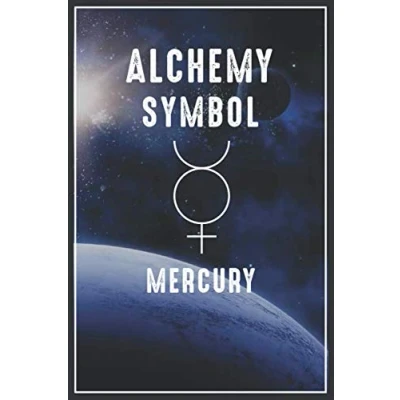 Abbildung von Alchemy Mercury Symbol: Lined Notebook / Journal Gift, Symbols , 110 Pages, 6x9, Soft Cover, Matte Finish