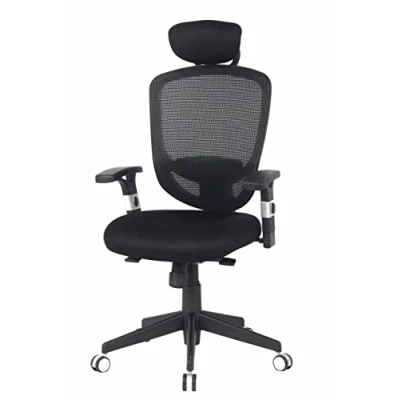 Abbildung von Sigma Bürostuhl EC504, 111.5 x 63.5 72 cm, Mesh Polsterung/Nylon/PP, schwarz